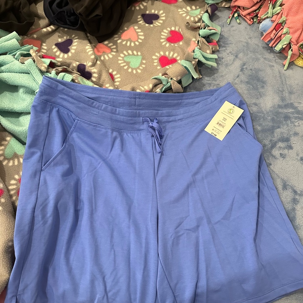 Athletic Works Sky Blue Sports Shorts